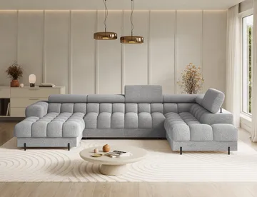 Feraria 6-sits Bubblig Bäddsoffa med Divan och Schäslong förvaring Höger - Royal 03 - Möbler - Soffa - Bäddsoffa