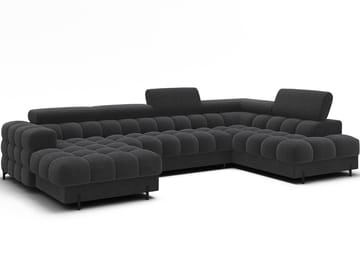Feraria 6-sits Bubblig Bäddsoffa med Divan och Schäslong förvaring Höger - Royal 05 - Möbler - Soffa - Bäddsoffa