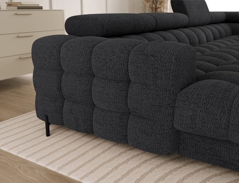 Feraria 6-sits Bubblig Bäddsoffa med Divan och Schäslong förvaring Höger - Royal 05 - Möbler - Soffa - Bäddsoffa