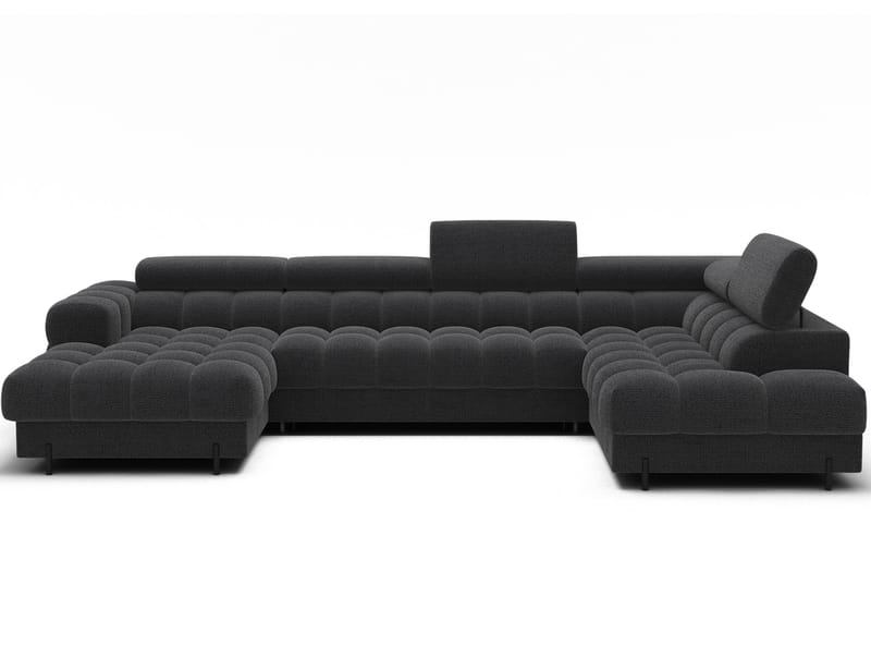 Feraria 6-sits Bubblig Bäddsoffa med Divan och Schäslong förvaring Höger - Royal 05 - Möbler - Soffa - Bäddsoffa