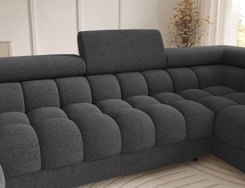 Feraria 6-sits Bubblig Bäddsoffa med Divan och Schäslong förvaring Höger - Royal 05 - Möbler - Soffa - Bäddsoffa