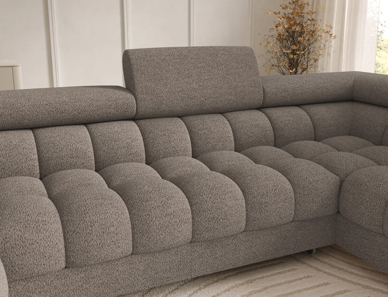 Feraria 6-sits Bubblig Bäddsoffa med Divan och Schäslong förvaring Höger - Royal 20 - Möbler - Soffa - Bäddsoffa