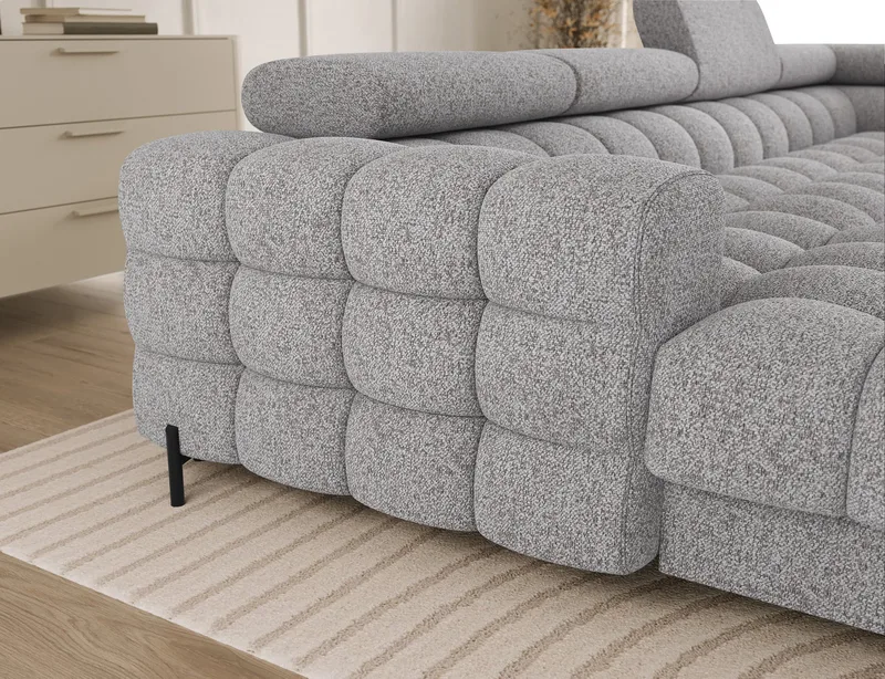 Feraria 6-sits Bubblig Bäddsoffa med Divan och Schäslong förvaring Höger - Pellerito 03 - Möbler - Soffa - Bäddsoffa