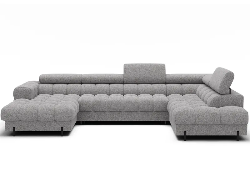 Feraria 6-sits Bubblig Bäddsoffa med Divan och Schäslong förvaring Höger - Pellerito 03 - Möbler - Soffa - Bäddsoffa