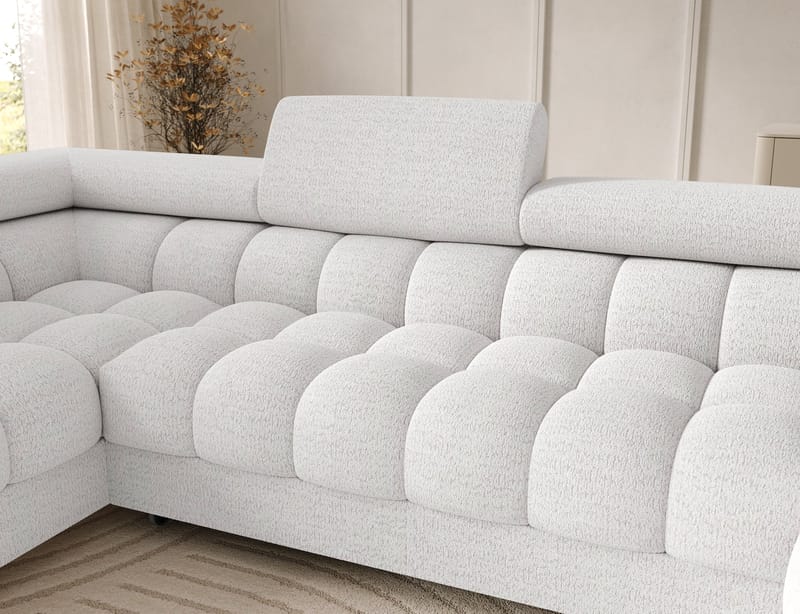 Feraria 6-sits Bubblig Bäddsoffa med Divan och Schäslong förvaring Vänster - Royal 01 - Möbler - Soffa - Bäddsoffa