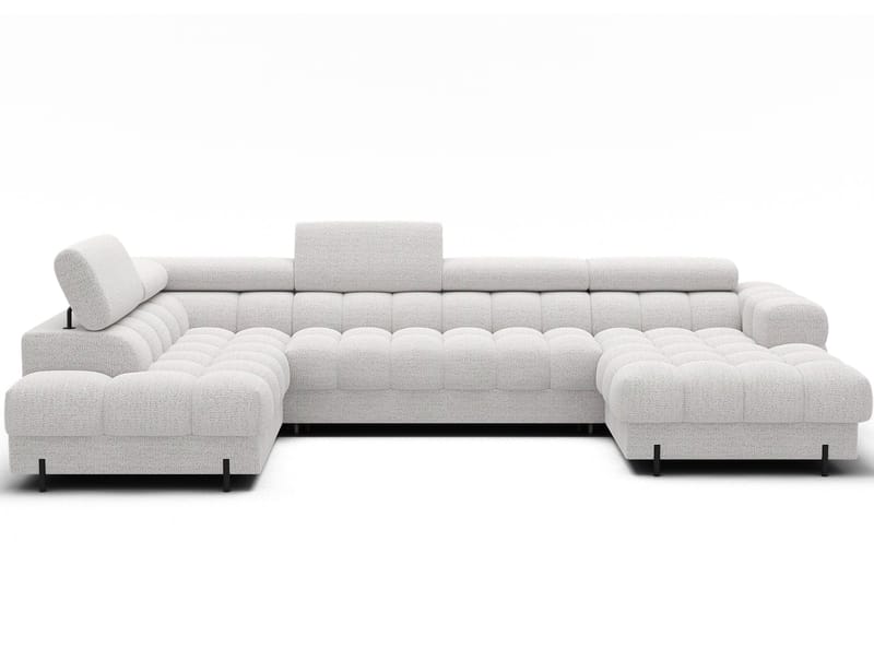 Feraria 6-sits Bubblig Bäddsoffa med Divan och Schäslong förvaring Vänster - Royal 01 - Möbler - Soffa - Bäddsoffa