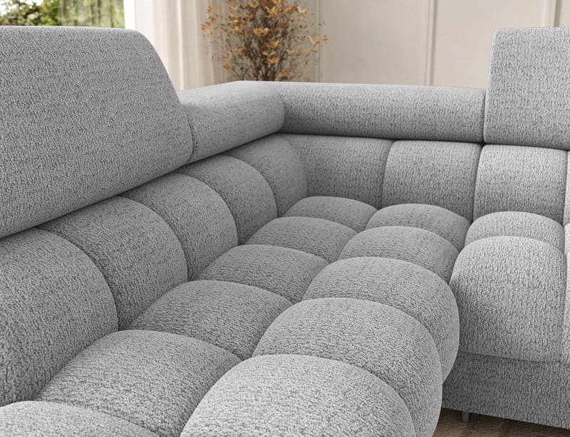 Feraria 6-sits Bubblig Bäddsoffa med Divan och Schäslong förvaring Vänster - Royal 03 - Möbler - Soffa - Bäddsoffa