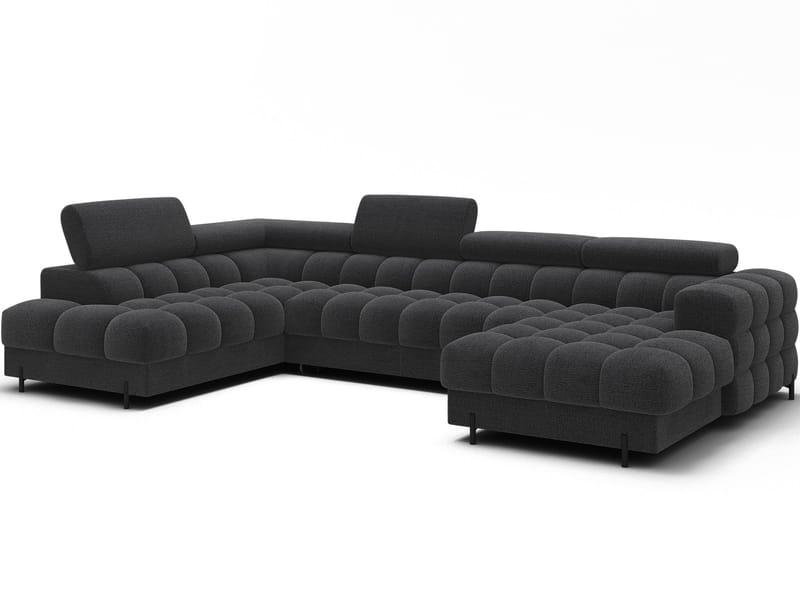 Feraria 6-sits Bubblig Bäddsoffa med Divan och Schäslong förvaring Vänster - Royal 05 - Möbler - Soffa - Bäddsoffa