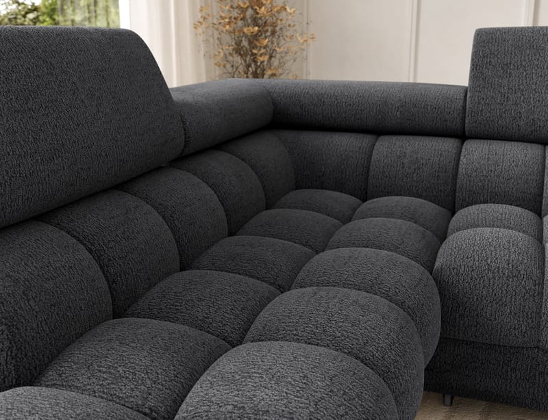 Feraria 6-sits Bubblig Bäddsoffa med Divan och Schäslong förvaring Vänster - Royal 05 - Möbler - Soffa - Bäddsoffa