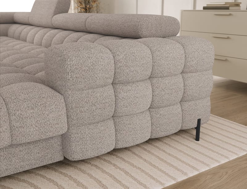 Feraria 6-sits Bubblig Bäddsoffa med Divan och Schäslong förvaring Vänster - Royal 18 - Möbler - Soffa - Bäddsoffa