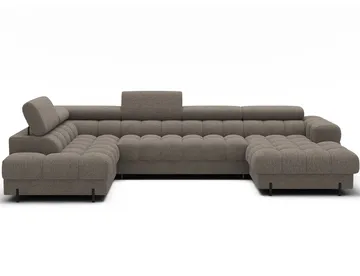 Feraria 6-sits Bubblig Bäddsoffa med Divan och Schäslong förvaring Vänster - Royal 20 - Möbler - Soffa - Bäddsoffa