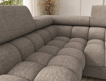 Feraria 6-sits Bubblig Bäddsoffa med Divan och Schäslong förvaring Vänster - Royal 20 - Möbler - Soffa - Bäddsoffa