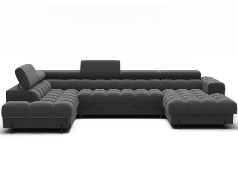 Feraria 6-sits Bubblig Bäddsoffa med Divan och Schäslong förvaring Vänster - Sola 06 - Möbler - Soffa - Bäddsoffa