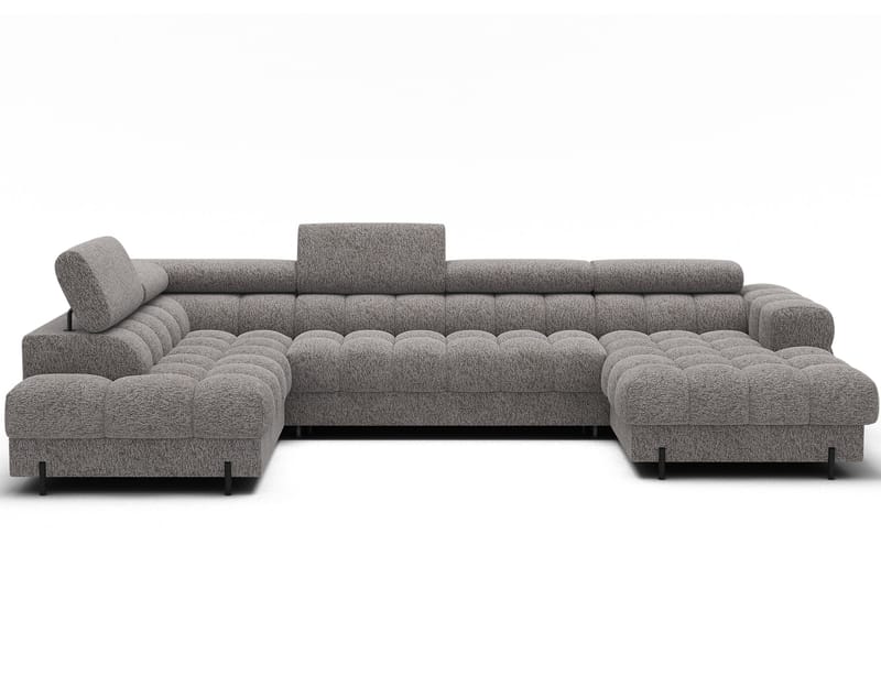 Feraria 6-sits Bubblig Bäddsoffa med Divan och Schäslong förvaring Vänster - Pellerito 20 - Möbler - Soffa - Bäddsoffa