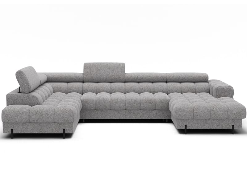 Feraria 6-sits Bubblig Bäddsoffa med Divan och Schäslong förvaring Vänster - Pellerito 03 - Möbler - Soffa - Bäddsoffa