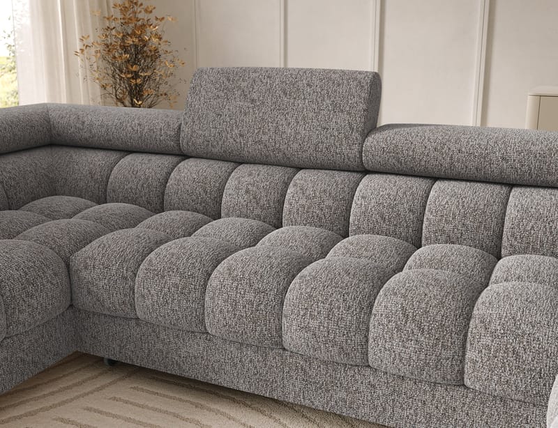 Feraria 6-sits Bubblig Bäddsoffa med Divan och Schäslong förvaring Vänster - Pellerito 20 - Möbler - Soffa - Bäddsoffa