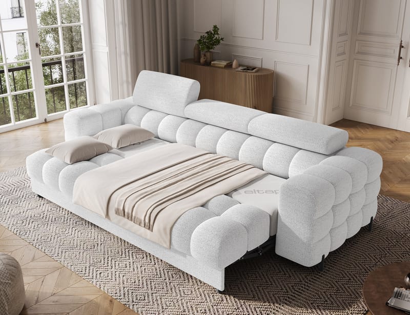 Festello 3-sits Bubblig Bäddsoffa - Royal 01 - Möbler - Soffa - Bäddsoffa