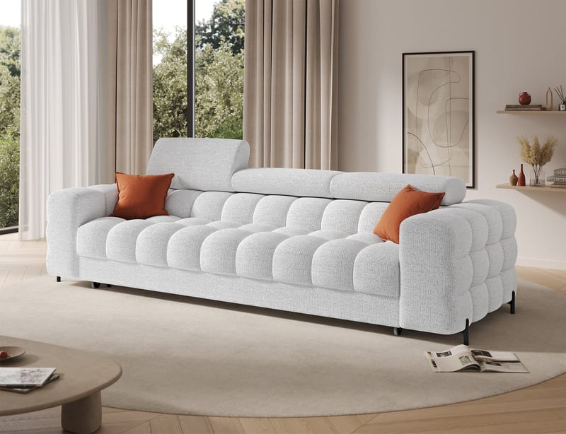 Festello 3-sits Bubblig Bäddsoffa - Royal 01 - Möbler - Soffa - Bäddsoffa