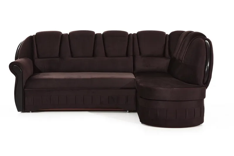 Fica Bädsoffa med Schäslong Höger, Brun