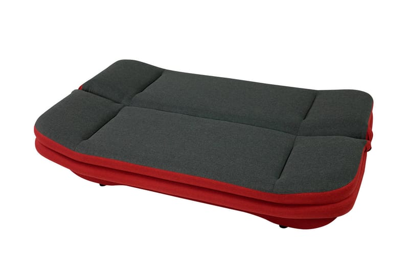 Figurelle 2-sits Fällbar Bäddsoffa 130x190 cm med Förvaring i Sammet - Gul - Möbler - Soffa - Bäddsoffa