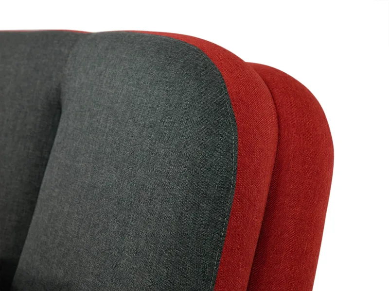 Figurelle 2-sits Rektangulär Bäddsoffa med Förvaring i Tyg - Brun - Möbler - Soffa - Bäddsoffa