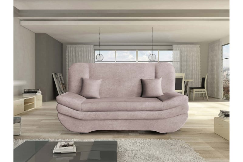 Figurelle Bäddsoffa 3-sits - Rosa - Möbler - Soffa - Bäddsoffa