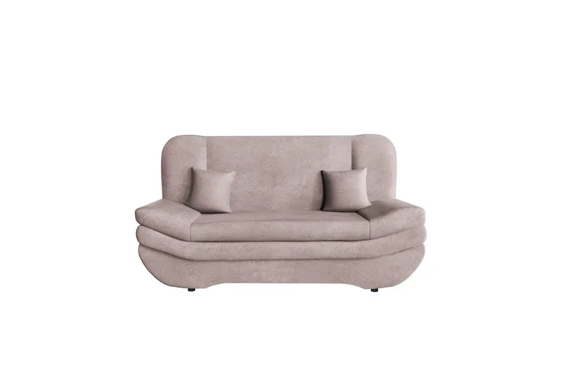 Figurelle Bäddsoffa 3-sits - Rosa - Möbler - Soffa - Bäddsoffa