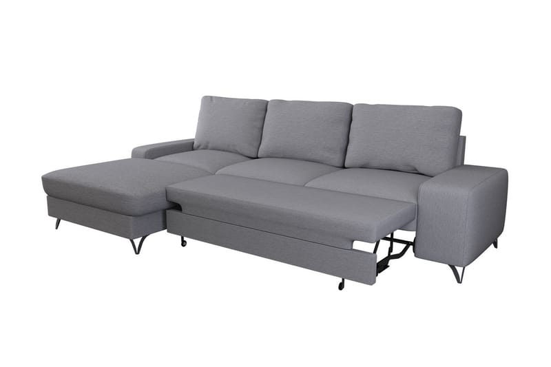 Flavio Divanbäddsoffa 300x94x91 cm - Grå - Bäddsoffa - Bäddsoffa divan