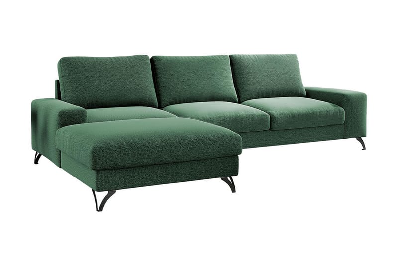 Flavio Divanbäddsoffa 300x94x91 cm - Grön - Bäddsoffa - Bäddsoffa divan