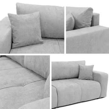 Flo Bäddsoffa 3-sits - Ljusgrå - Möbler - Soffa - Bäddsoffa