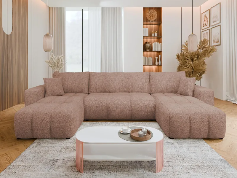 Flo Bäddsoffa Dubbeldivan 4-sits - Brun - Möbler - Soffa - Bäddsoffa