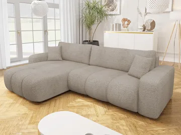 Flo Bäddsoffa med Divan 3-sits - Beige - Möbler - Soffa - Bäddsoffa