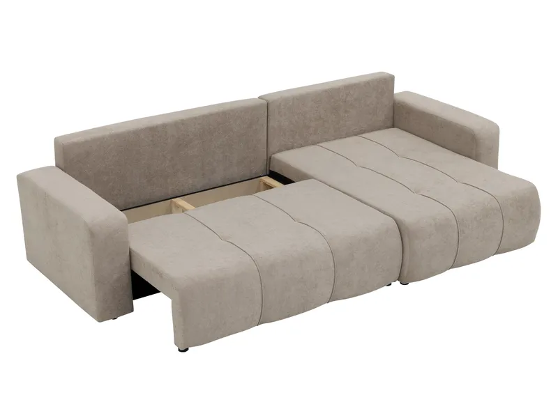 Flo Bäddsoffa med Divan 3-sits - Brun - Möbler - Soffa - Bäddsoffa