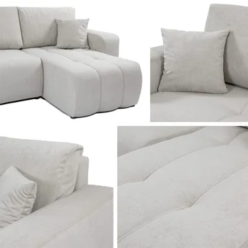 Flo Bäddsoffa med Divan 3-sits - Brun - Möbler - Soffa - Bäddsoffa