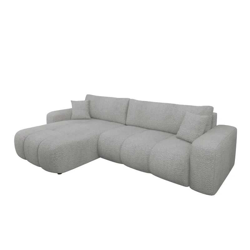 Flo Bäddsoffa med Divan 3-sits - Grå - Möbler - Soffa - Bäddsoffa