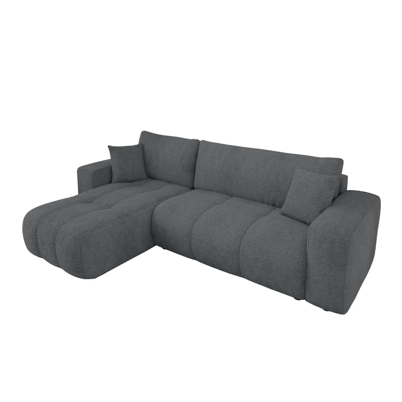 Flo Bäddsoffa med Divan 3-sits - Grå - Möbler - Soffa - Bäddsoffa