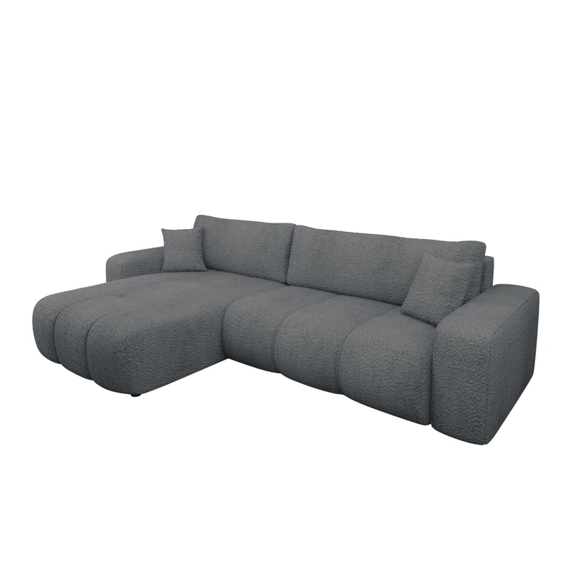 Flo Bäddsoffa med Divan 3-sits - Grå - Möbler - Soffa - Bäddsoffa