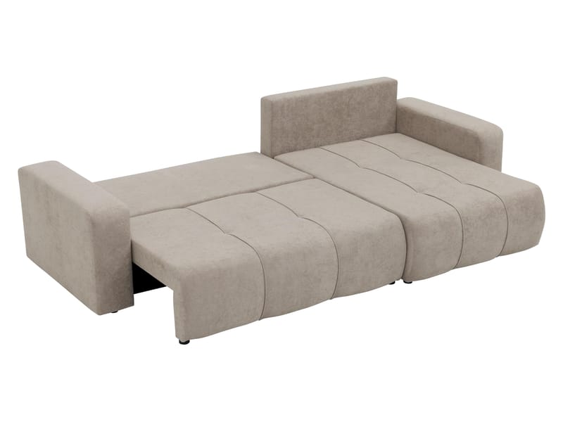 Flo Bäddsoffa med Divan 3-sits - Krämvit - Möbler - Soffa - Bäddsoffa