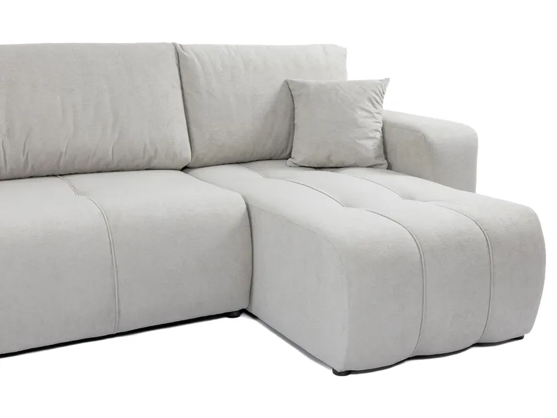 Flo Bäddsoffa med Divan 3-sits - Ljusgrå - Möbler - Soffa - Bäddsoffa