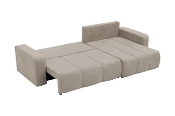 Flo Bäddsoffa med Divan 3-sits - Ljusgrå - Möbler - Soffa - Bäddsoffa