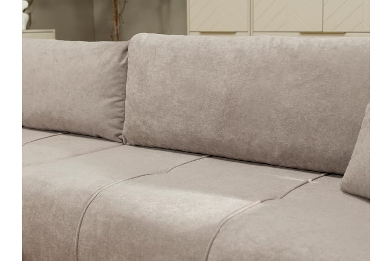 Flo Bäddsoffa med Divan 3-sits - Orange - Möbler - Soffa - Bäddsoffa