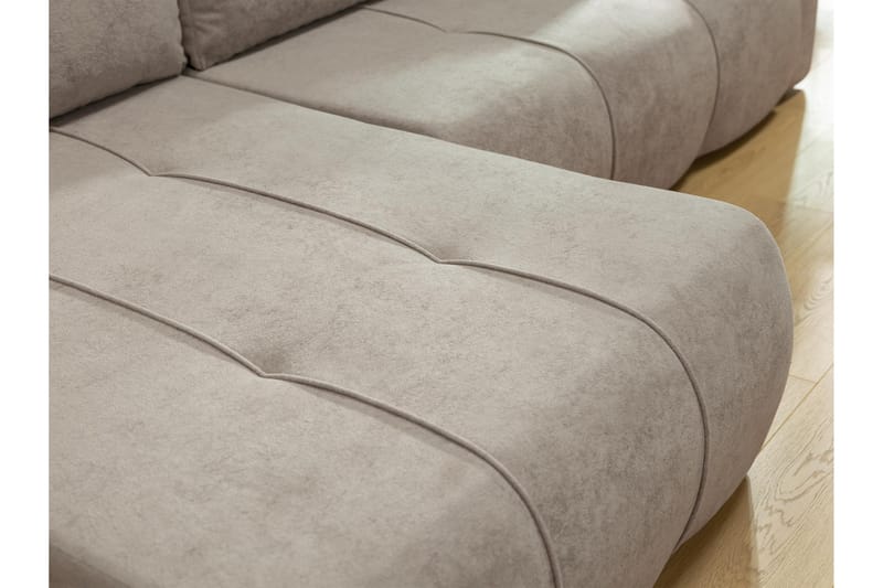 Flo Bäddsoffa med Divan 3-sits - Orange - Möbler - Soffa - Bäddsoffa