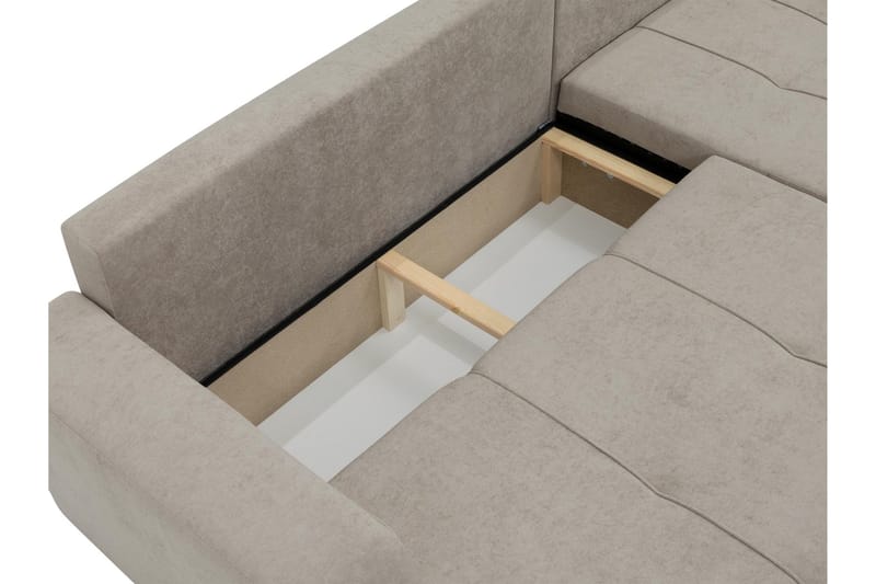 Flo Bäddsoffa med Divan 3-sits - Orange - Möbler - Soffa - Bäddsoffa