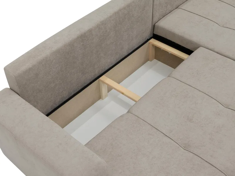 Flo Bäddsoffa med Divan 3-sits - Vit - Möbler - Soffa - Bäddsoffa