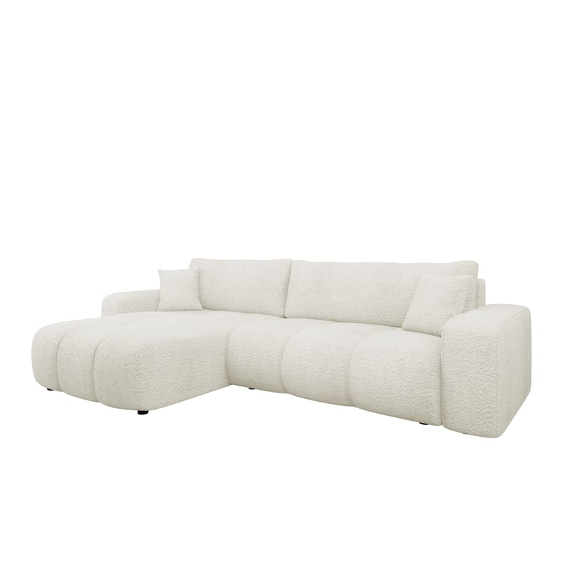Flo Bäddsoffa med Divan 3-sits - Vit - Möbler - Soffa - Bäddsoffa