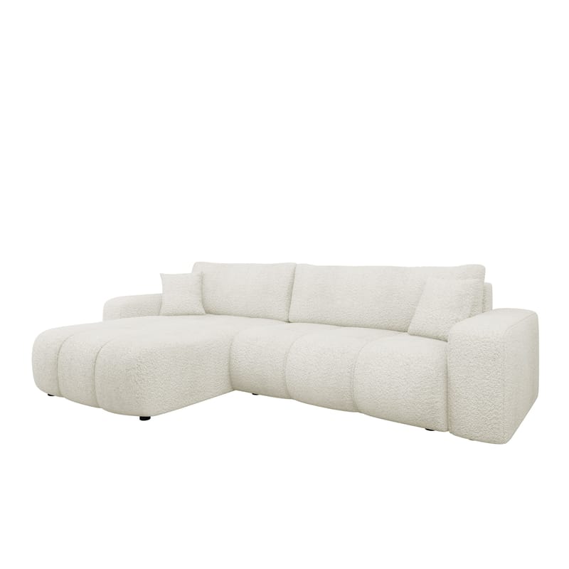 Flo Bäddsoffa med Divan 3-sits - Vit - Möbler - Soffa - Bäddsoffa