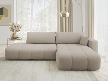 Flo Bäddsoffa med Divan 4-sits - Beige - Möbler - Soffa - Bäddsoffa