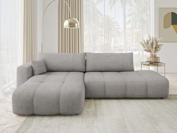 Flo Bäddsoffa med Divan 4-sits - Ljusgrå - Möbler - Soffa - Bäddsoffa