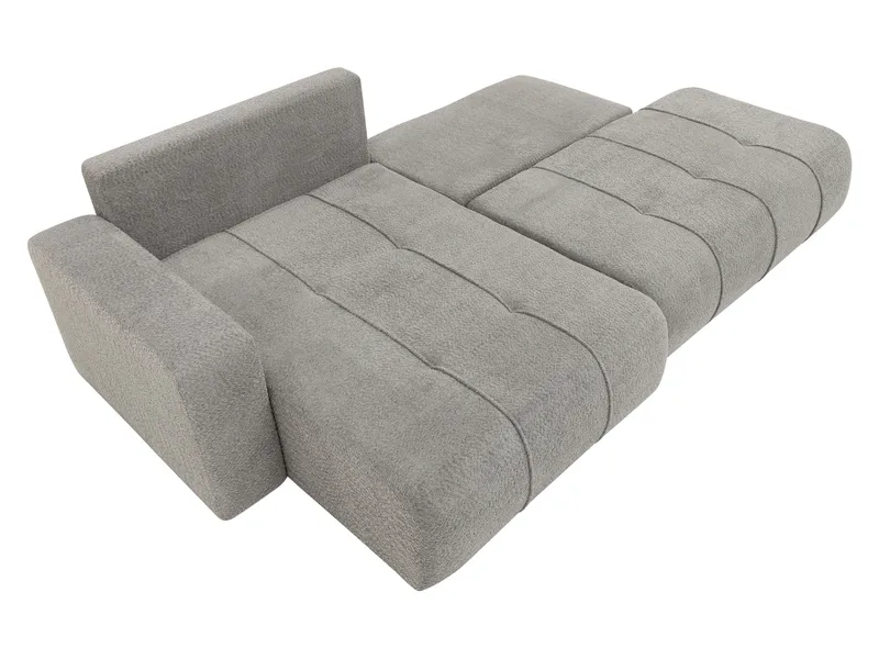 Flo Bäddsoffa med Divan 4-sits - Ljusgrå - Möbler - Soffa - Bäddsoffa