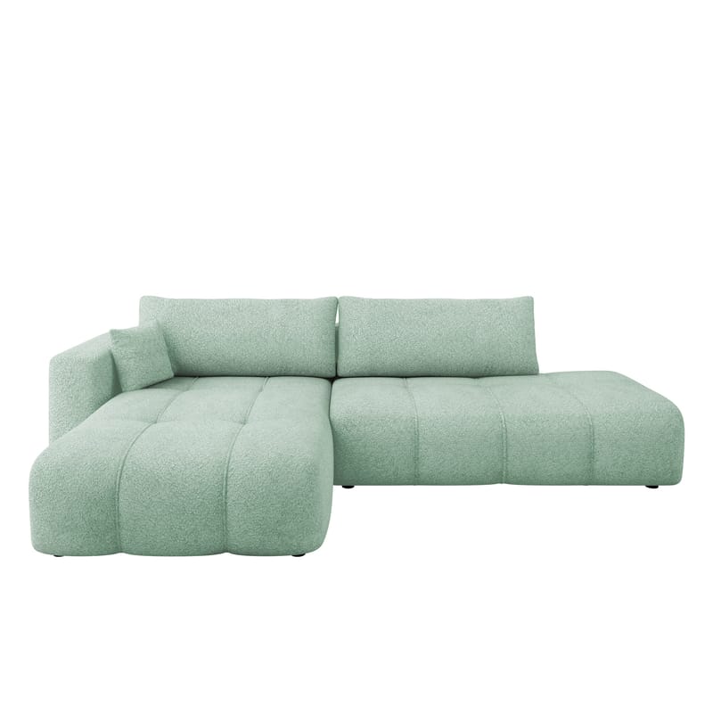 Flo Bäddsoffa med Divan 4-sits, Mintgrön